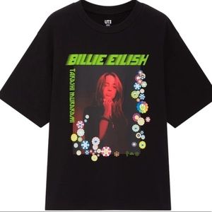 Billie Eilish x Takashi Murakami Collab T-shirt, NWT